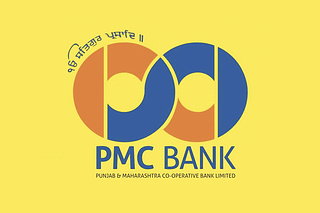 Logo of the Punjab &amp; Maharashtra Cooperative Bank.
