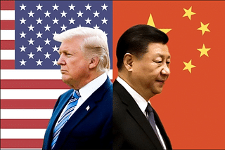 US President Donald Trump and his Chinese counterpart Xi Jinping.
