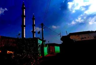 Mosque in Harkhadi village of Uttar Pradesh’s Balrampur district. 