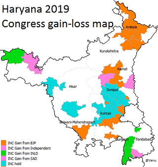 <i>Figure 5: BJP seat gain/loss map</i>