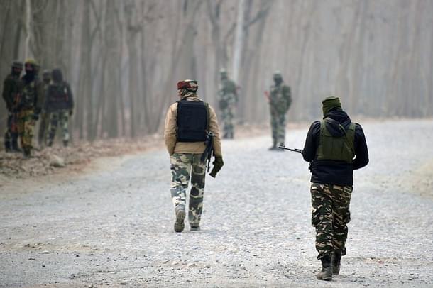 Indian paramilitary troopers (Representative image) (TAUSEEF MUSTAFA/AFP/Getty Images)