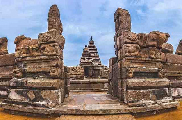 A temple in Mamallapuram/Mahabalipuram, the town that will host the Modi-Xi summit. (<a href="https://commons.wikimedia.org/w/index.php?title=User:Iamarunkumor&amp;action=edit&amp;redlink=1">Arunkumar J S</a>/Wikipedia)