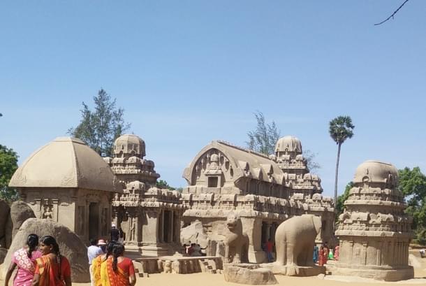 Pancha Pandava rathams.