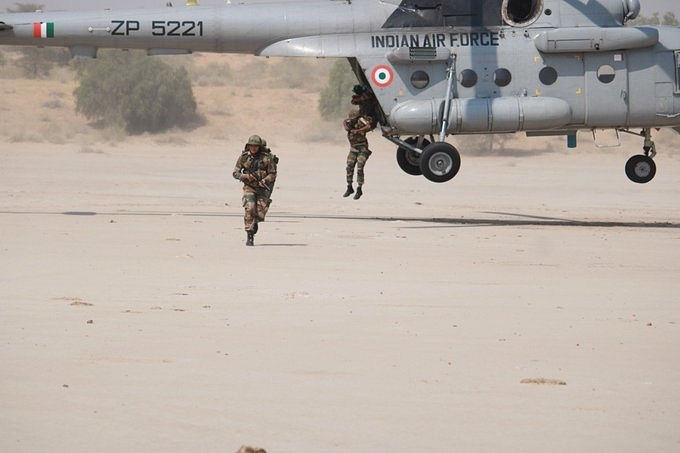 Indian Army preparing for the Exercise Shakti (@PBNS_India/Twitter)