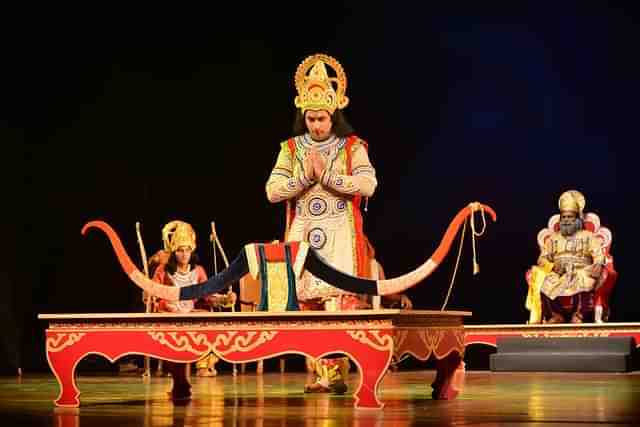 The Fijian troupe at the fifth International Ramayana Festival