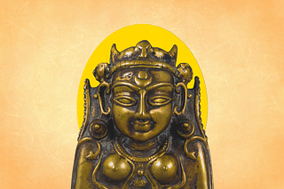 A ‘mohra’ depicting a manifestation of the Devi
