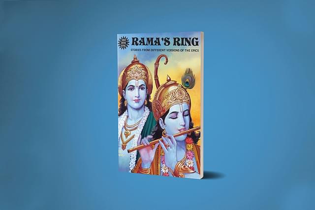 The cover of the Amar Chitra issue, Rama’s Ring.