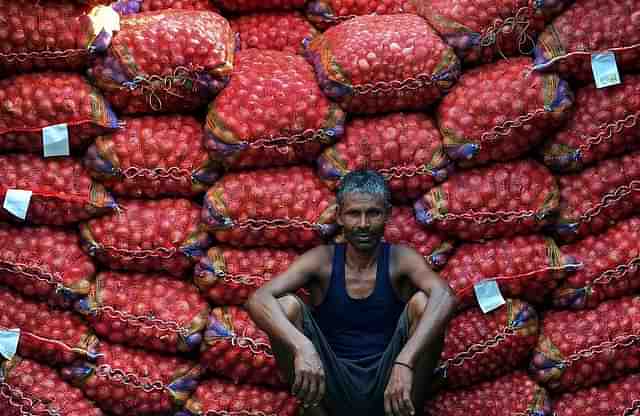 Onion prices have crossed Rs 100 a kg in some states. (Sanjay Kanojia/AFP/Getty Images)