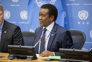 Security Council President Jerry Matthews Matjila (Picture by: <a href="https://www.un.org/securitycouncil/">www.un.org/securitycouncil/</a>)
