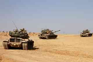 Turkish Army tanks  (@K24English/Twitter)