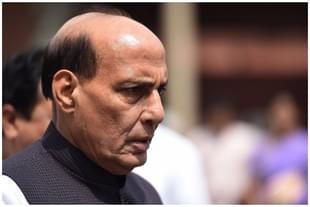 Indian Defence Minister Rajnath Singh (PRAKASH SINGH/AFP/Getty Images)