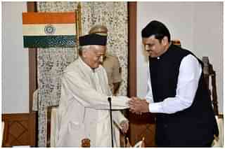 Devendra Fadnavis after taking oath as chief minister (CMO Maharashtra/Twitter)&nbsp;