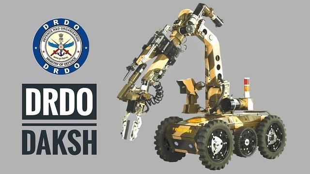 Image from youtube. DRDO Daksh ROV - Daksh Remotely Operated Vehicle | First Robot To Defuse Bombs&nbsp;