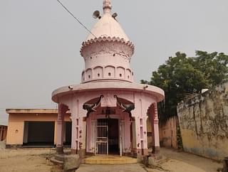 The temple at Rakheda where dalits were stopped