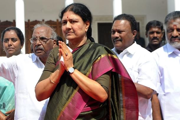 V K Sasikala (ARUN SANKAR/AFP/GettyImages)