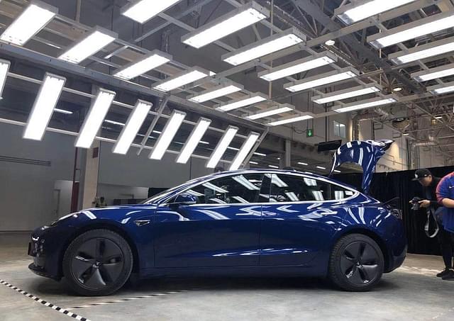 Made in China Model 3. (via Twitter)