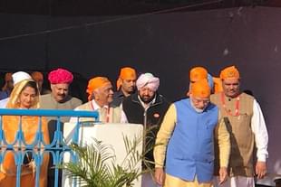 PM Modi in Punjab. (via Twitter)