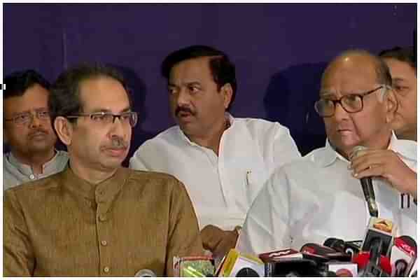 Uddhav Thackeray and Sharad Pawar (Twitter)&nbsp;