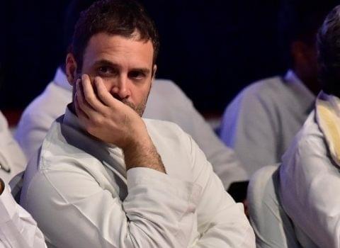 Congress leader Rahul Gandhi  (Arijit Sen/Hindustan Times via Getty Images) 