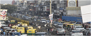 Chandni Chowk: From urban chaos (above) to how it may look after redevelopment (a digital rendering, below)