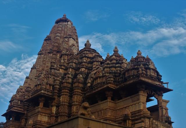 Khajuraho temple.