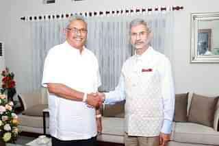 EAM S Jaishankar with Sri Lankan President Gotabaya Rajpaksa (@DrSJaishankar/Twitter)