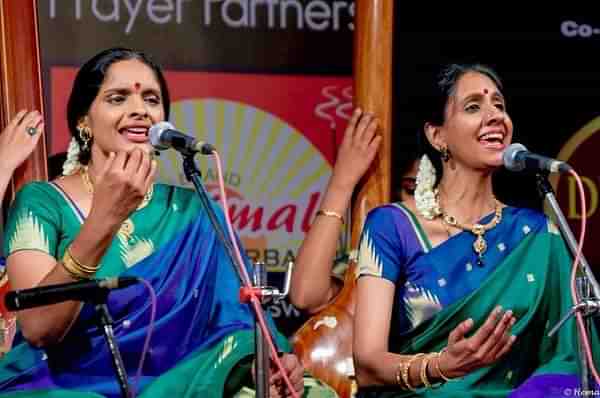 Ranjani and Gayathri sisters, also called ‘RaGa’.