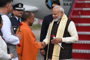 PM Narendra Modi with UP CM Yogi Adityanath (@PMOIndia/Twitter)