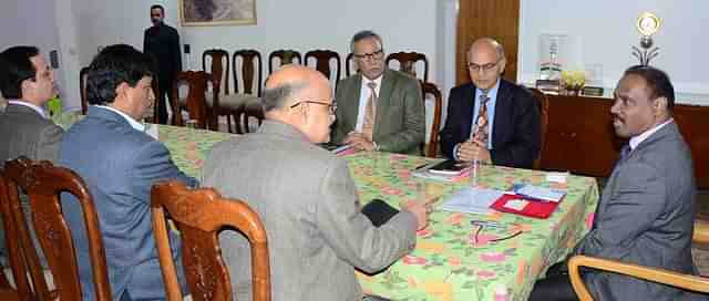 J&amp;K LG GC Murmu (Pic Via Twitter)