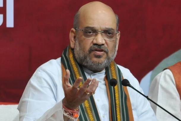 Amit Shah (Photo by Mujeeb Faruqui/Hindustan Times via Getty Images)