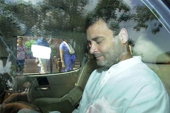 Congress leader Rahul Gandhi. (Sushil Kumar/Hindustan Times via Getty Images)