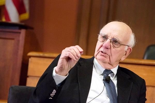 Former US Fed Chairman Pail Volcker (Edmond J Safra Center for Ethics/Flickr)