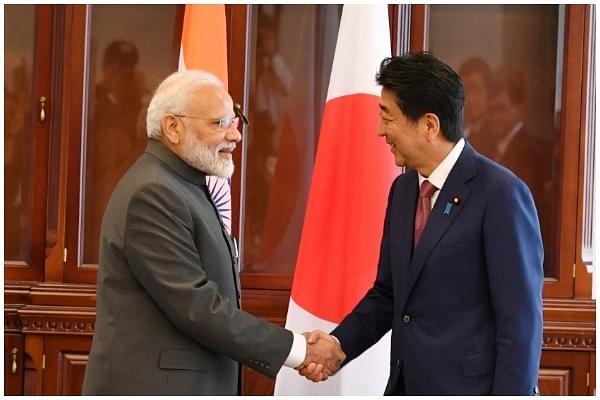 Prime Minister Narendra Modi and Japanese Prime Minister Shinzo Abe.
