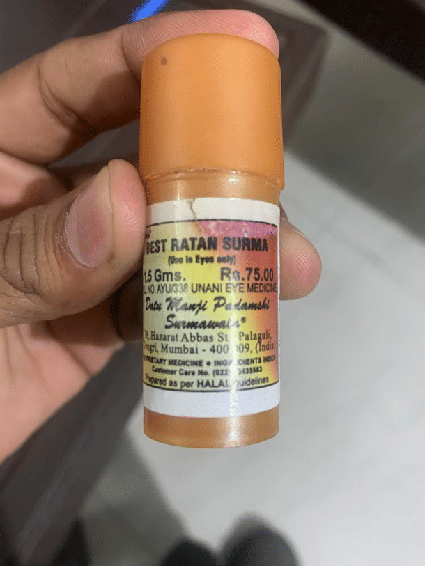 Cataract eyedrops prepared as per <i>halal </i>guidelines