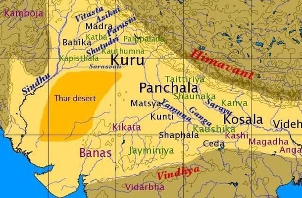 Rivers during the Vedic age.