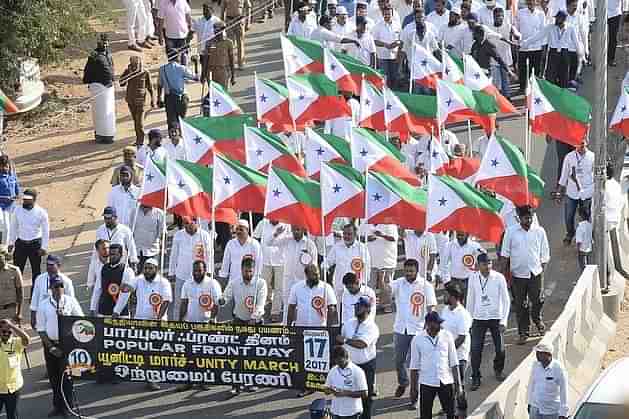 
A rally organised by Kerala-based Popular Front of India.

