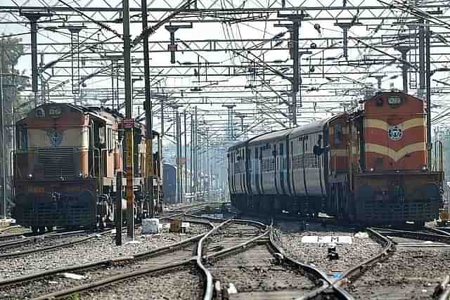 Indian Railways. (NOAH SEELAM/AFP/GettyImages)