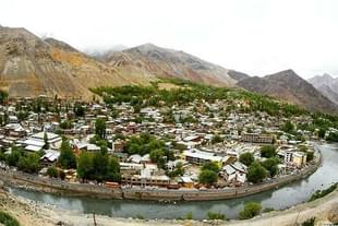 Kargil town (Pic Via Twitter)