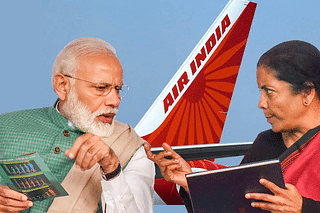 Prime Minister Narendra Modi and Finance Minister Nirmala Sitharaman&nbsp;