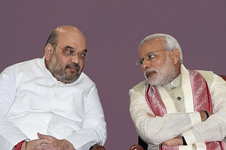 Prime Minister Narendra Modi and Home Minister Amit Shah.
