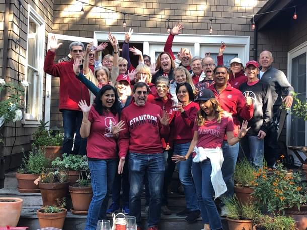 Tailgating party with DCI cohort before the football game.