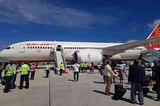 An Air India aircraft (Twitter/@KenyaAirports)