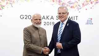 PM Narendra Modi and PM Scott Morrison (Osaka G20)