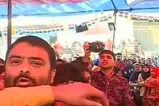 Journalist Deepak Chaurasia was allegedly attacked at Anti-CAA protest in Shaheen Bagh (Pic Via News Nation)