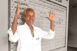 Harekala Hajabba was awarded the Padma Shri this year.