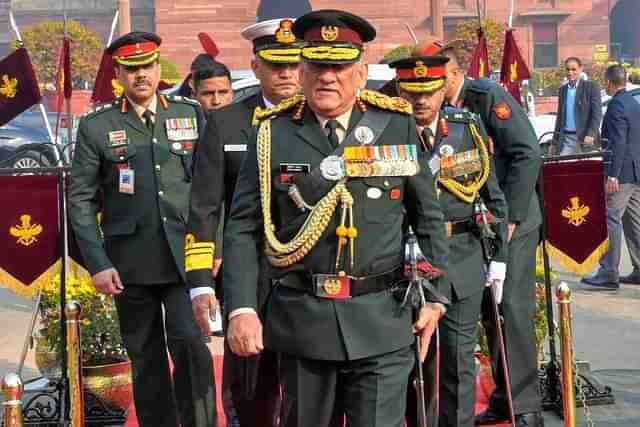 India’s first CDS General Bipin Rawat (Pic Via Twitter)