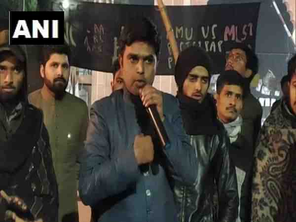 Aligarh Muslim University (AMU)'s former student's union president Faizul Hasan (ANI)