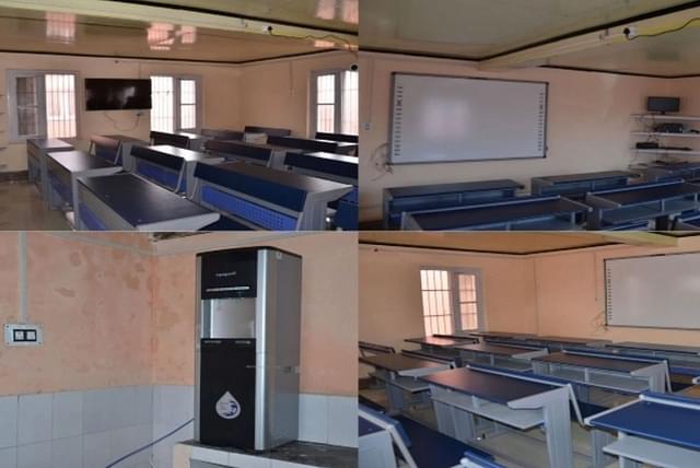 Smart classrooms in a school in Srinagar (Source: Twitter/Shahid Choudhary)
