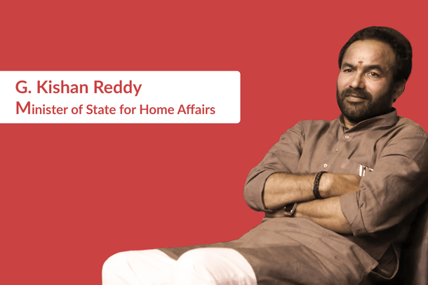 Union MoS for Home Affairs Kishan Reddy