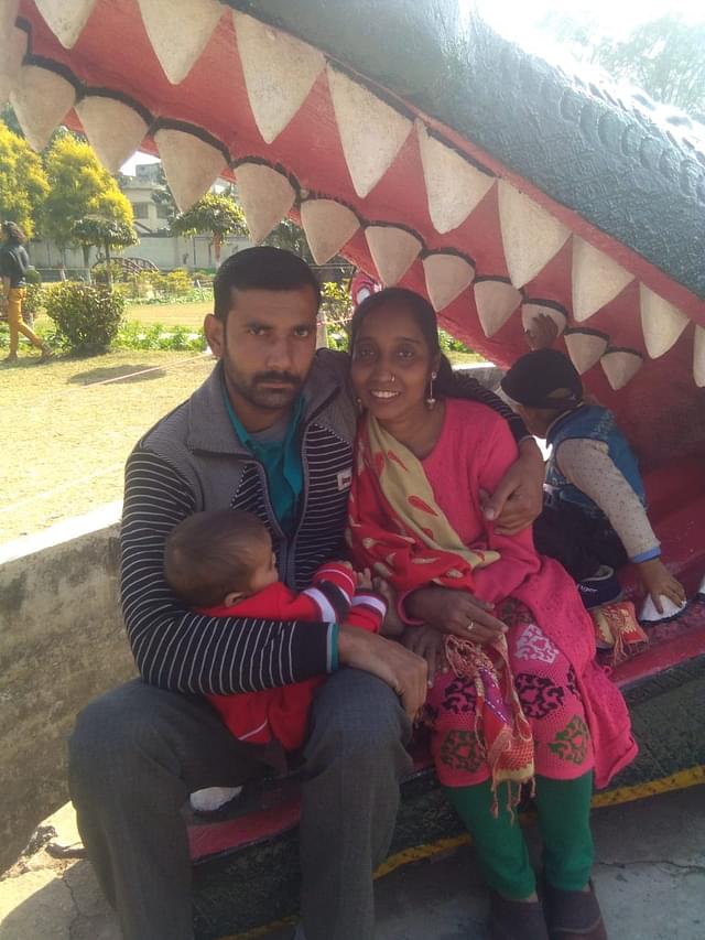 Susheel shared this picture of him and his family of a visit to a park in Jharkhand a few days before 16 January.